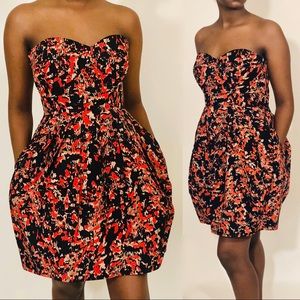 SHOSHANNA‎ Strapless Sweetheart Dress with Pockets Sz XS